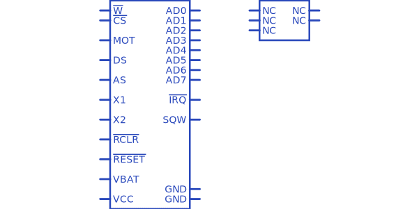 PLCC-28 10 pieces HH:MM:SS 912B MAXIM INTEGRATED PRODUCTS DS12885QN+ RTC W// NVSRAM